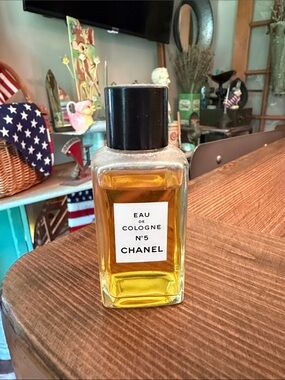 CHANEL No 5 Eau De Cologne Fluid 2 fl oz Fragrance VINTAGE